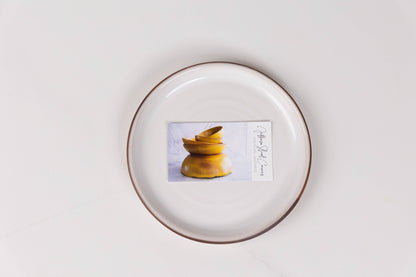 Bread Plate — New England White 2