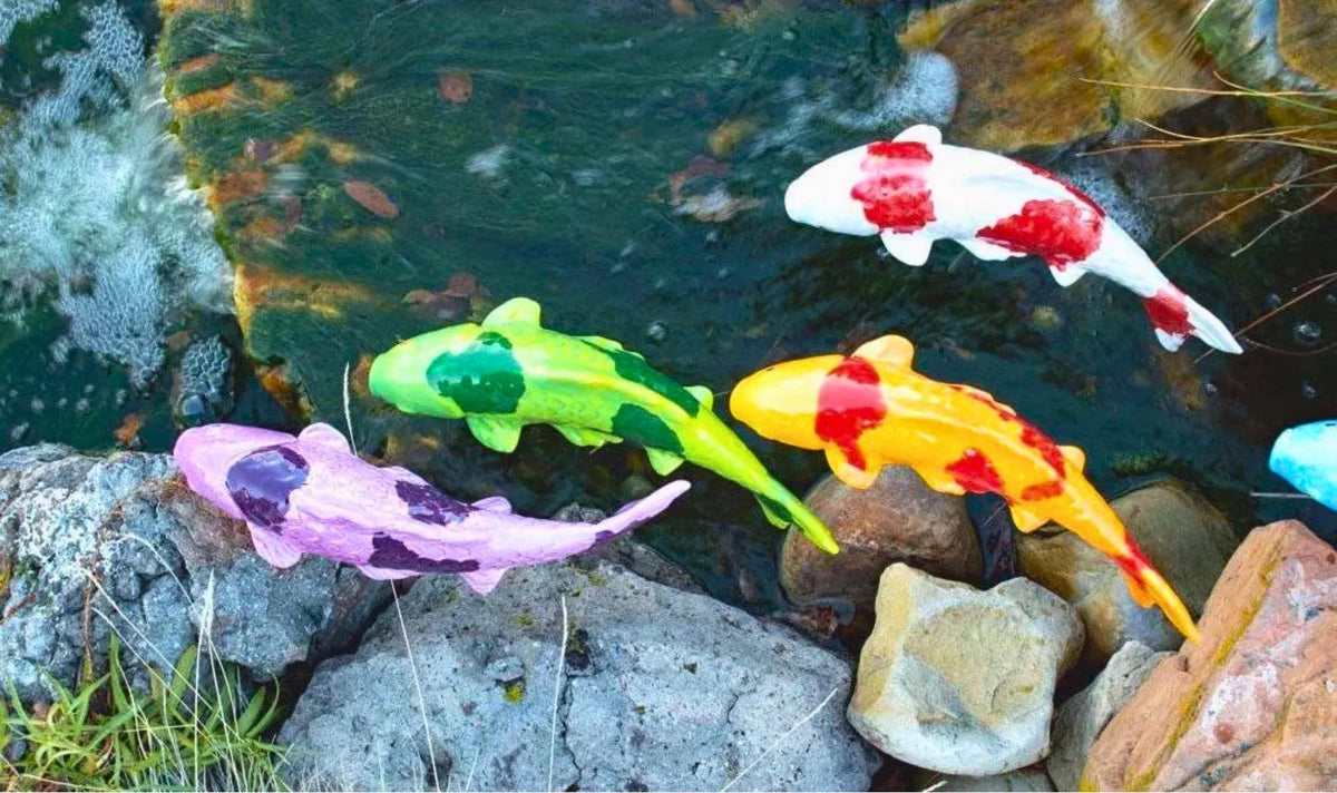 Koi Fish – Green - Image 3 of 7 | Garden Decor