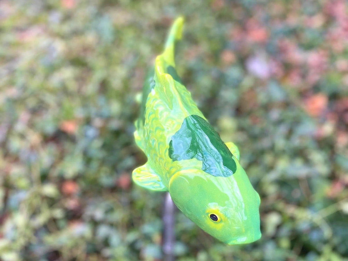 Koi Fish – Green - Image 5 of 7 | Garden Decor