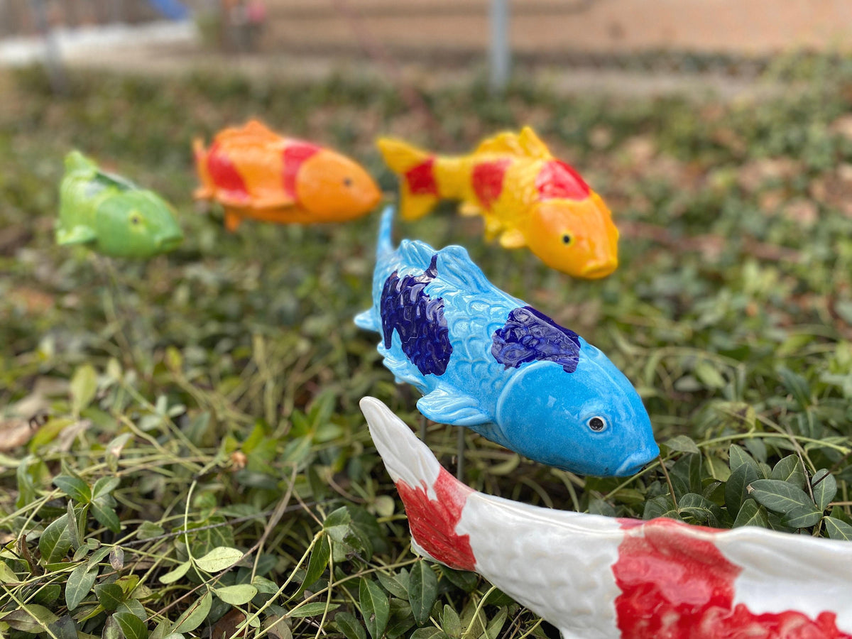 Koi Fish – Green - Image 6 of 7 | Garden Decor