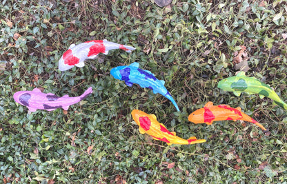 Koi Fish – Green - Image 7 of 7 | Garden Decor