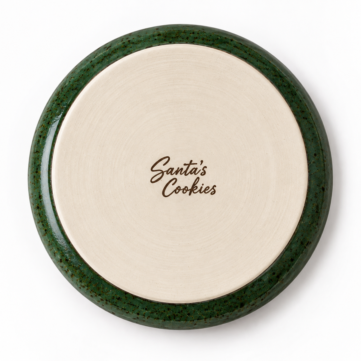Christmas Santa's Milk & Cookies Plate Combo