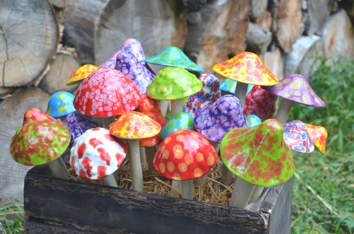 Shroomyz – Funtasmic Collection – Frosty Blue - Image 5 of 5 | Garden Decor