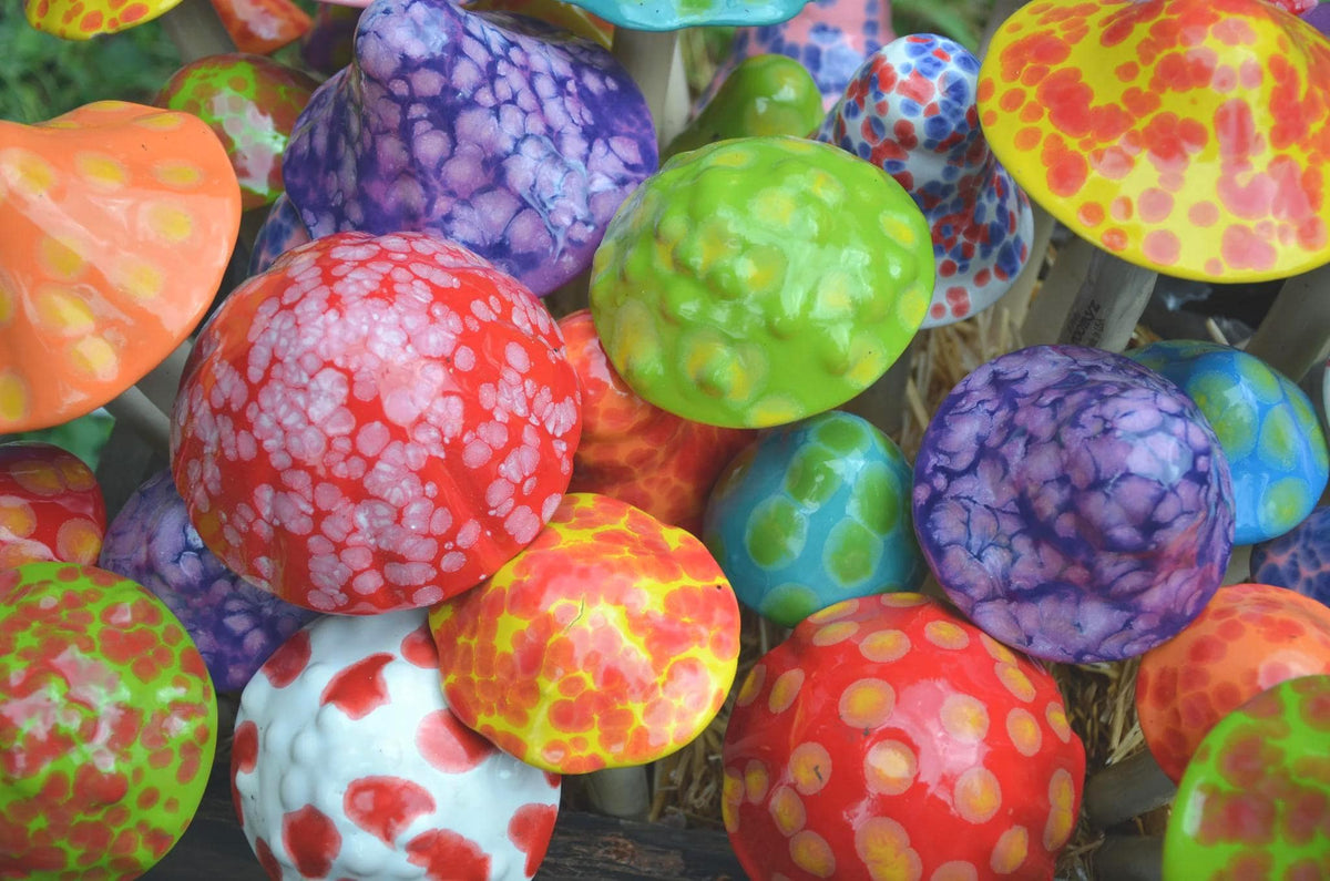 Shroomyz – Funtasmic Collection – Fuzzy Peach - Image 8 of 8 | Garden Decor