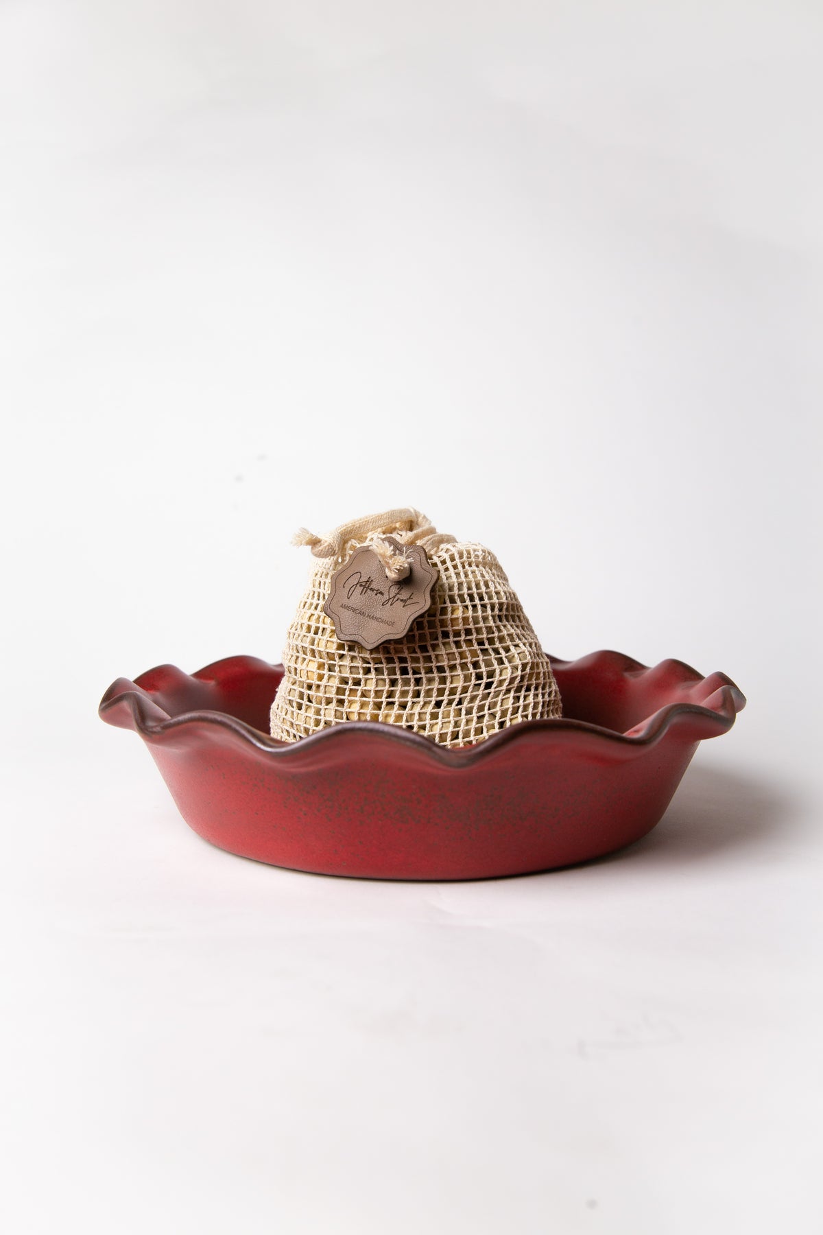 Pie Dish & Weights Set – Deep Fluted - Garnet | Bakeware