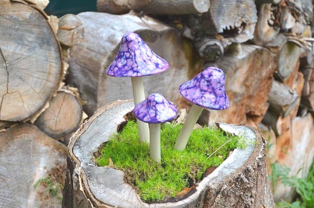 Shroomyz – Funtasmic Collection – Grape Goodness - Image 1 of 9 | Garden Decor