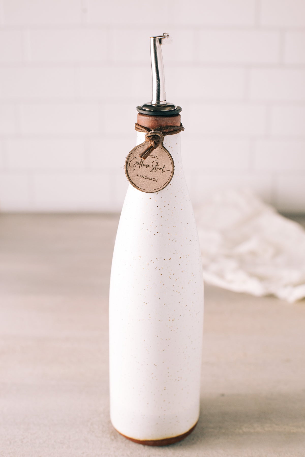 Olive Oil Cruet — Heartland Speckle