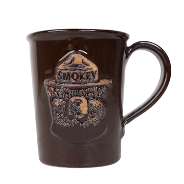 Smokey Bear Mug, Brown