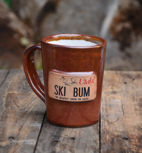 Ski Bum Mug — Copper