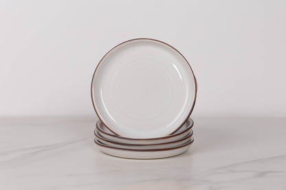 Salad Plate — New England White