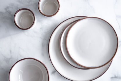 Dinner Plate — New England White