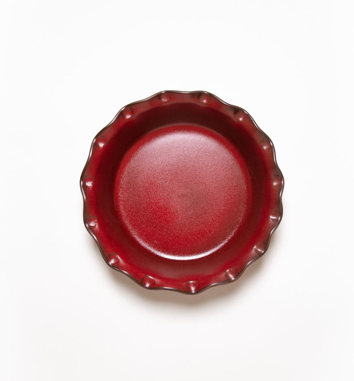 Pie Dish – Deep Fluted Edge - Garnet | Bakeware