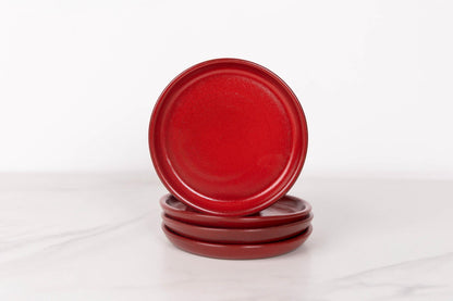 Side Plate – 6″ (Pick by Color) - Garnet / Set of 4 | Dinnerware