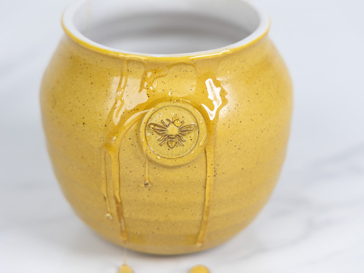 Large Belly Honey Pot - Color Yellowstone