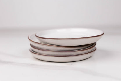 Side Plate – 6″ (Pick by Color) - New England White / Set of 4 | Dinnerware