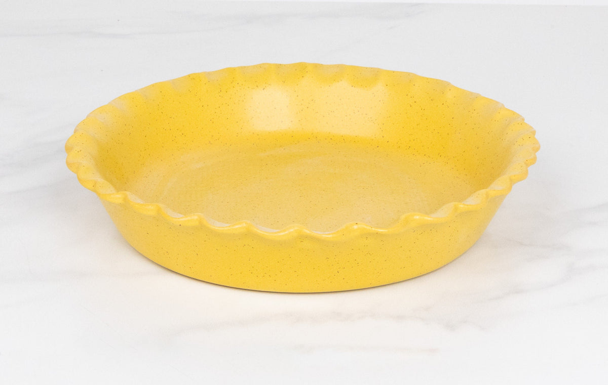 Pie Dish – Deep Pinched Edge - Yellowstone | Bakeware