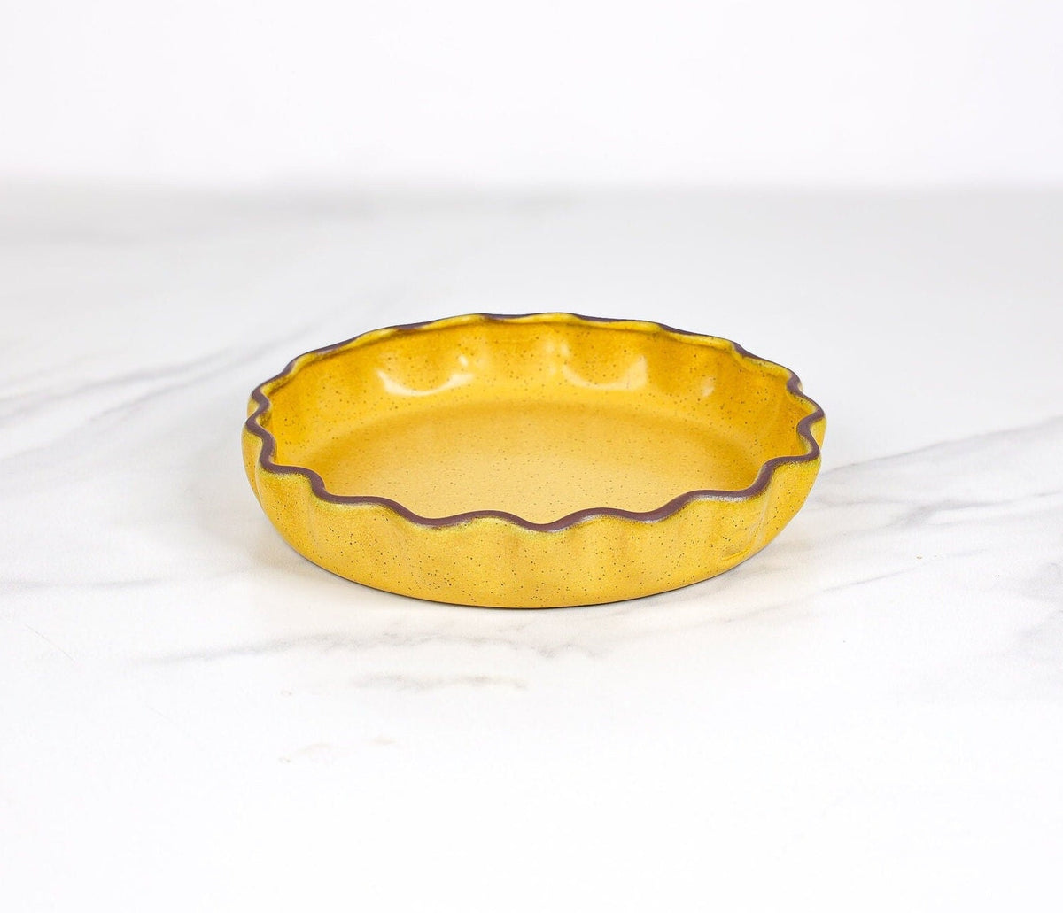 Quiche Dish – Deep Pinched Edge - Yellowstone | Bakeware