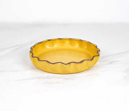 Quiche Dish – Deep Pinched Edge - Yellowstone | Bakeware