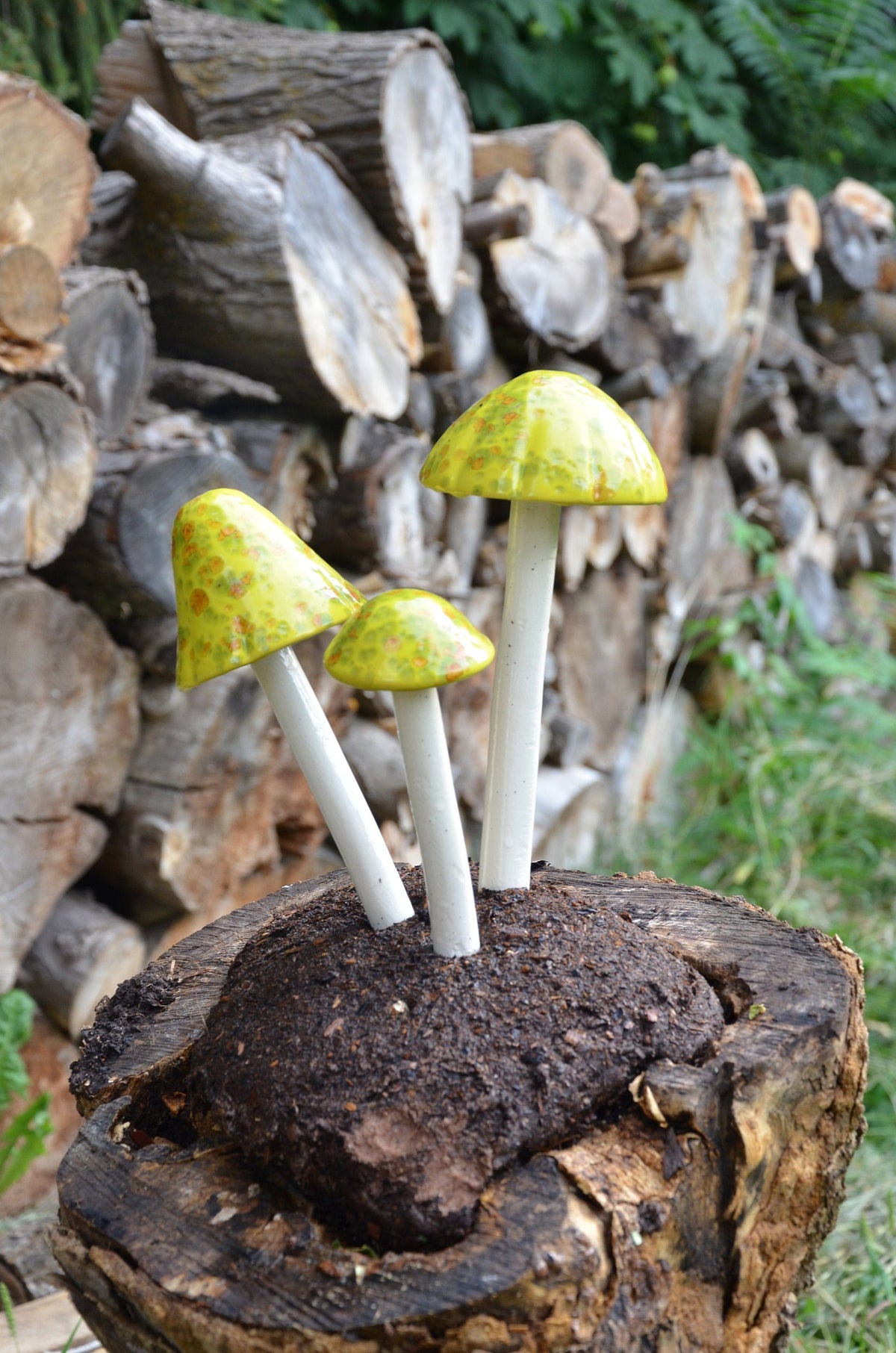Shroomyz – Funtasmic Collection – Lemon Lime - Image 2 of 7 | Garden Decor