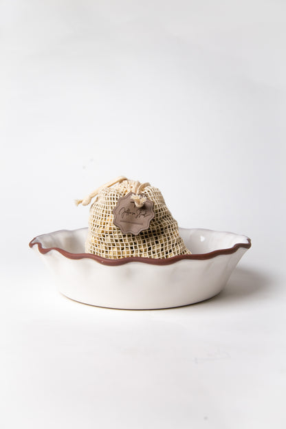 Pie Dish & Weights Set – Deep Fluted - Heartland Speckle | Bakeware