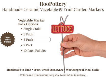 Garden Markers – Vegetables & Fruits - Image 3 of 11 | Garden Decor