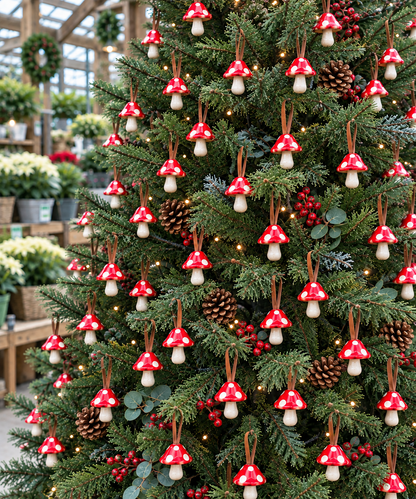 Christmas Shroomyz Ornaments – 15-Pack