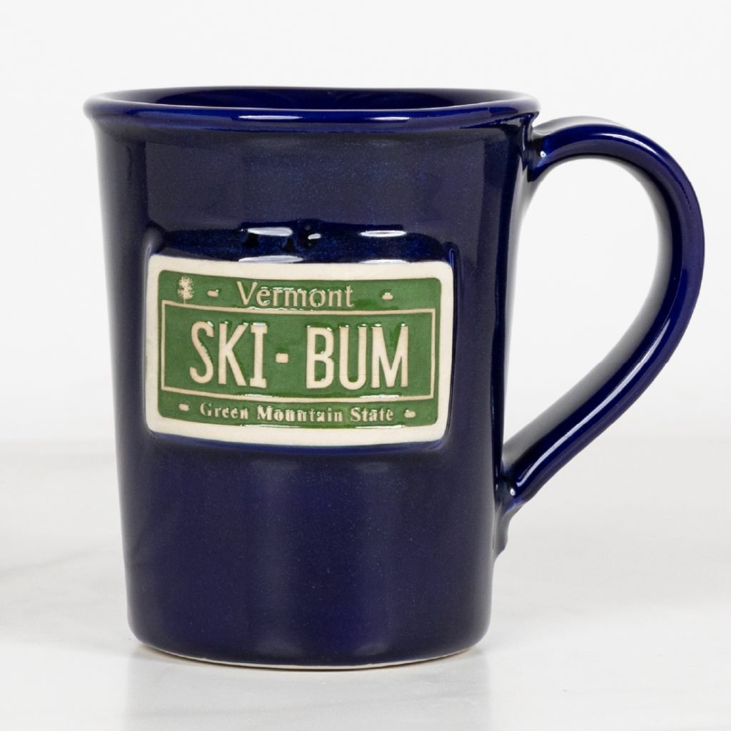 Ski Bum Vermont Mug — Navy
